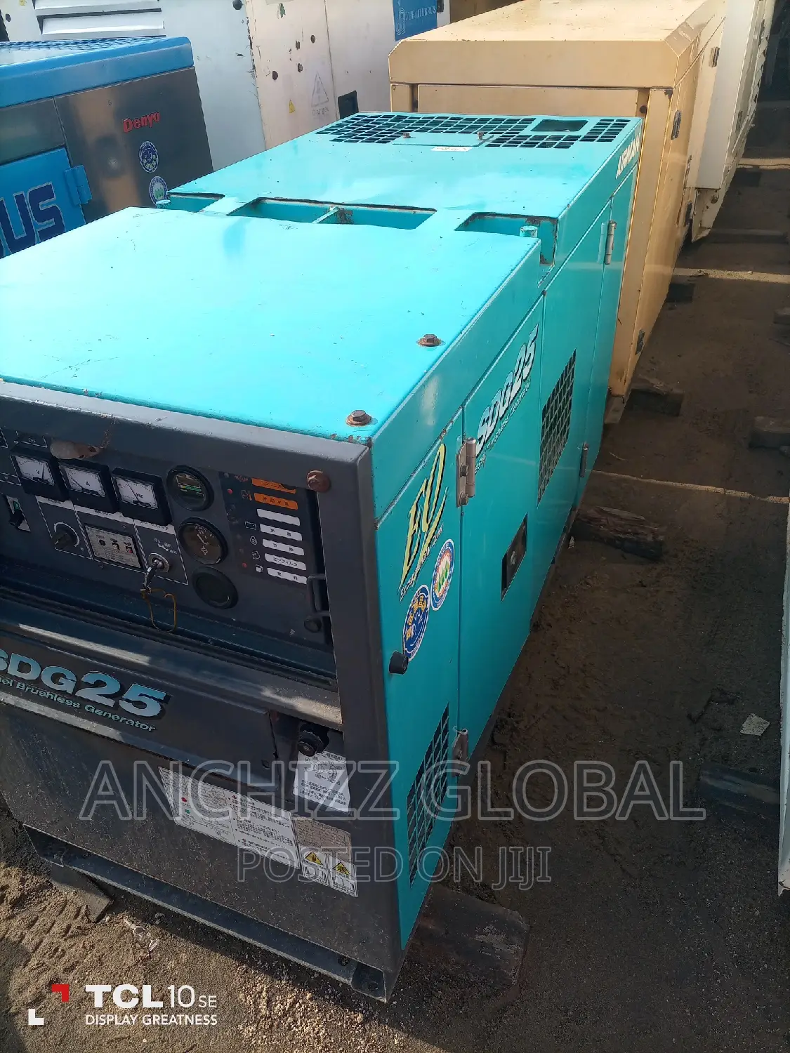 25kva Soundproof Denyo Diesel Generator