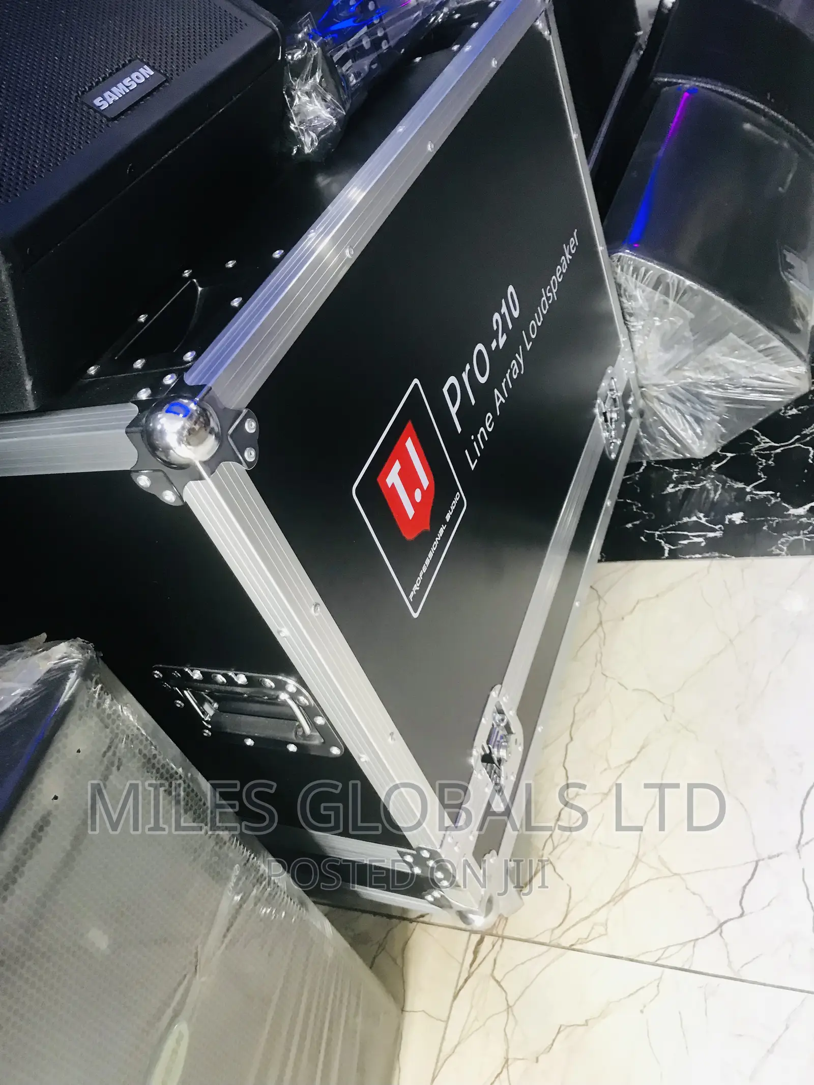 T.I Line Array Speakers Powered Line Array System Pro Audio