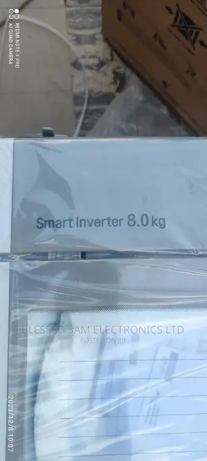 LG Inverter Washing Machine 8kg Top Loader Automatic 2 Yrs