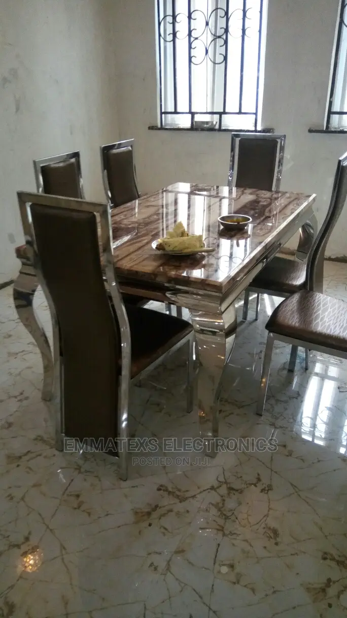 Marble Dinning Table Set