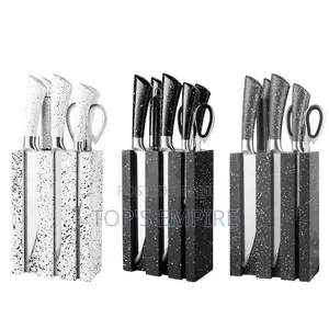 8pcs Quality Mable Kitchen Knife Set