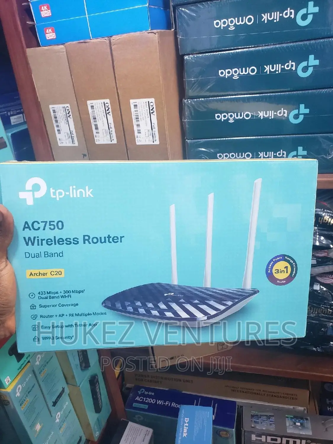 Tp Link Ac750 Wireless Router Archer C20.