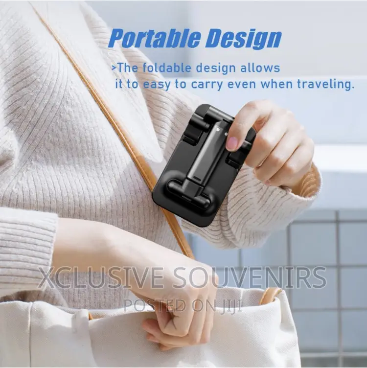 Height Adjustable Cell Phone Holder Fully Foldable