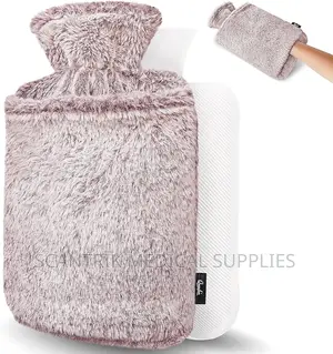 2L Hot Water Bottle With Knitted Cover Bag Soft