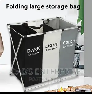 3 Section Laundry Bag
