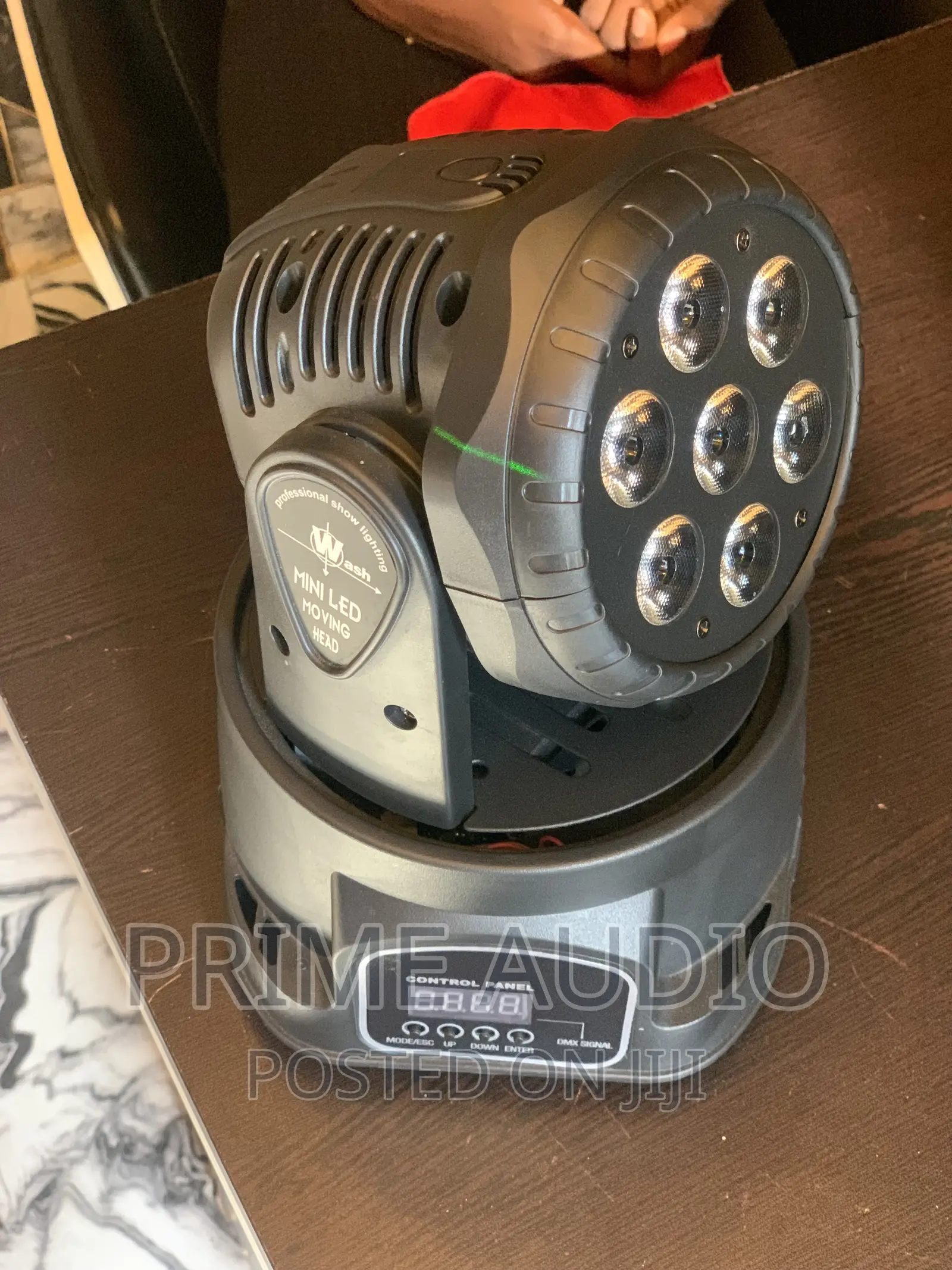 Mini Led Moving Head 3watts by 7 Bulbs Moving Light