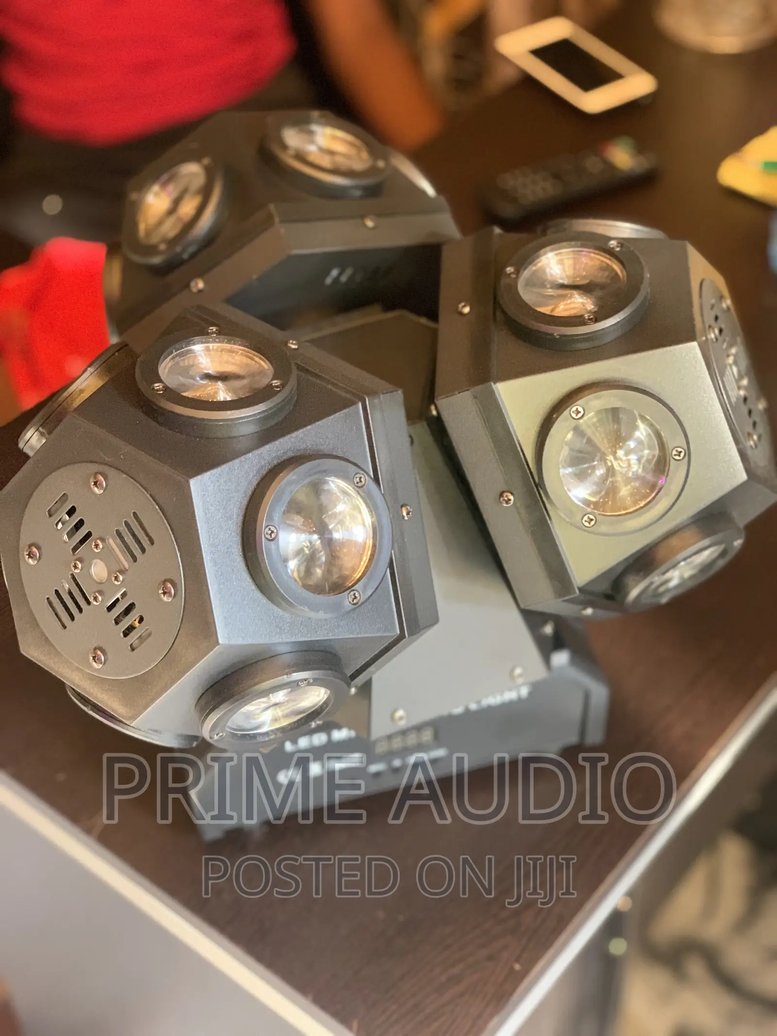 3 Moving Head 3watts by 18bulbs LED Mini Moving Light