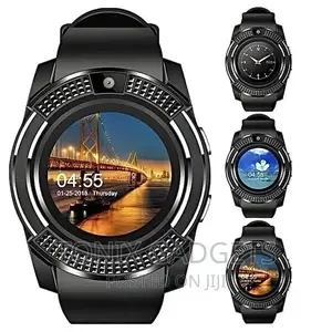 V8 Full Screen Smartwatch With Sim Card Slot