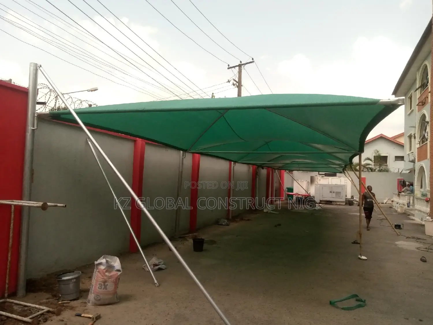 Massive Car Port Works