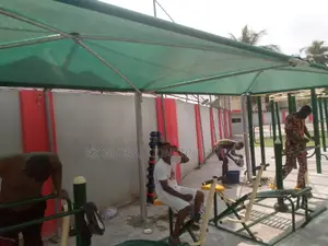 Carport for Fitness Equipment
