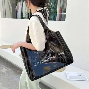 2021 Trend: Stylish Transparent Jelly Beach Tote for Women