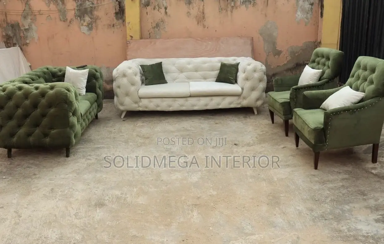 Solid Interior 7 Seater Sofa 3,2,1,1