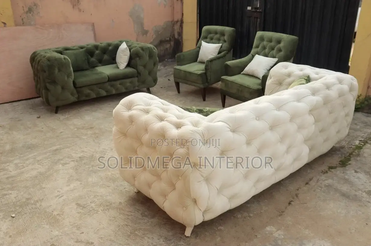 Solid Interior 7 Seater Sofa 3,2,1,1