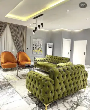 Solid Interior 7 Seater Sofa and 10ftby9ft Tv Stand