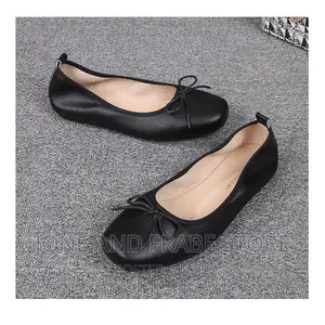 Women Leather Flat Shoes