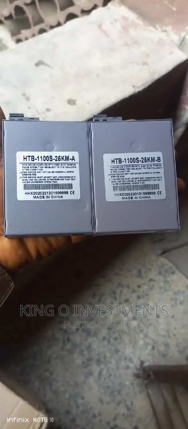 Netlink Optical Media Converter 10/100mbps RJ45 a and B