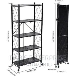 5 Tiers Foldable Rack