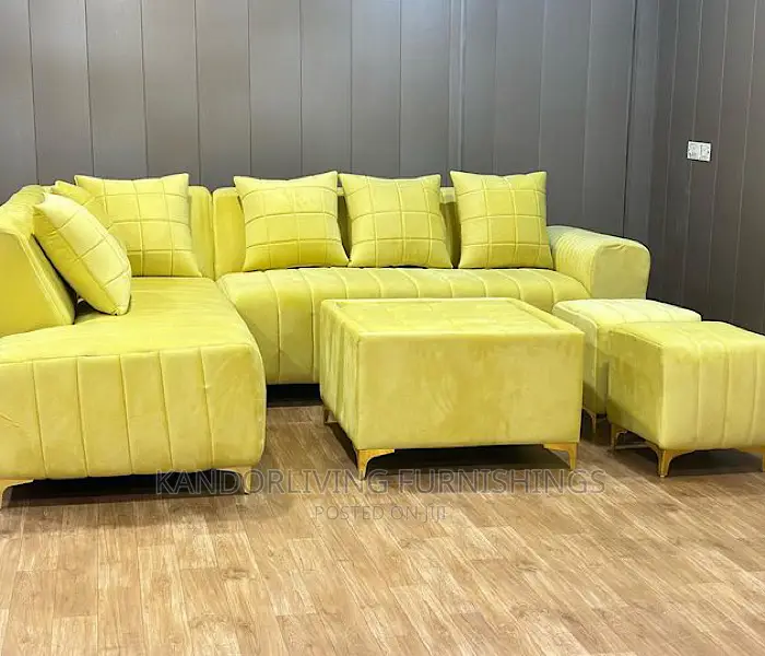 7 Seater With Center Table Sofa Set.