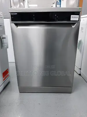 Sharp Qw-Na31f45eio-en Standard Dishwasher – Stainless Steel