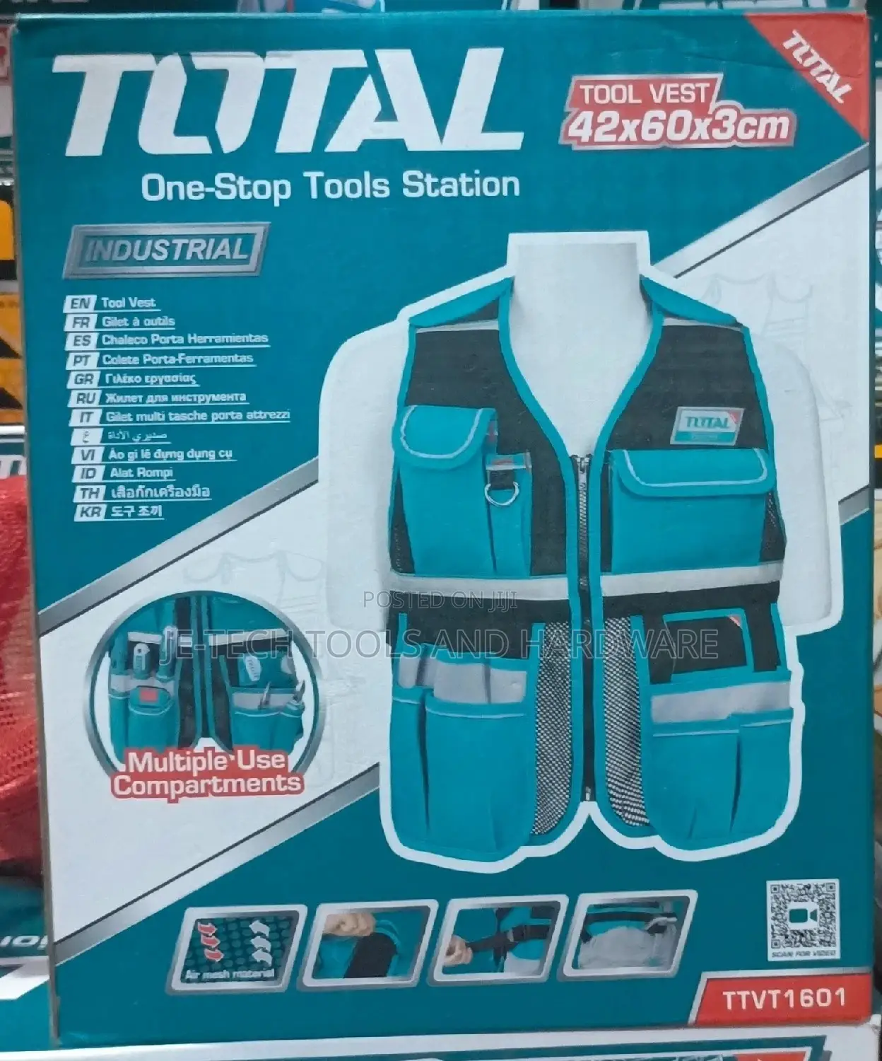 Total Tools Vest (Ttvt1601)