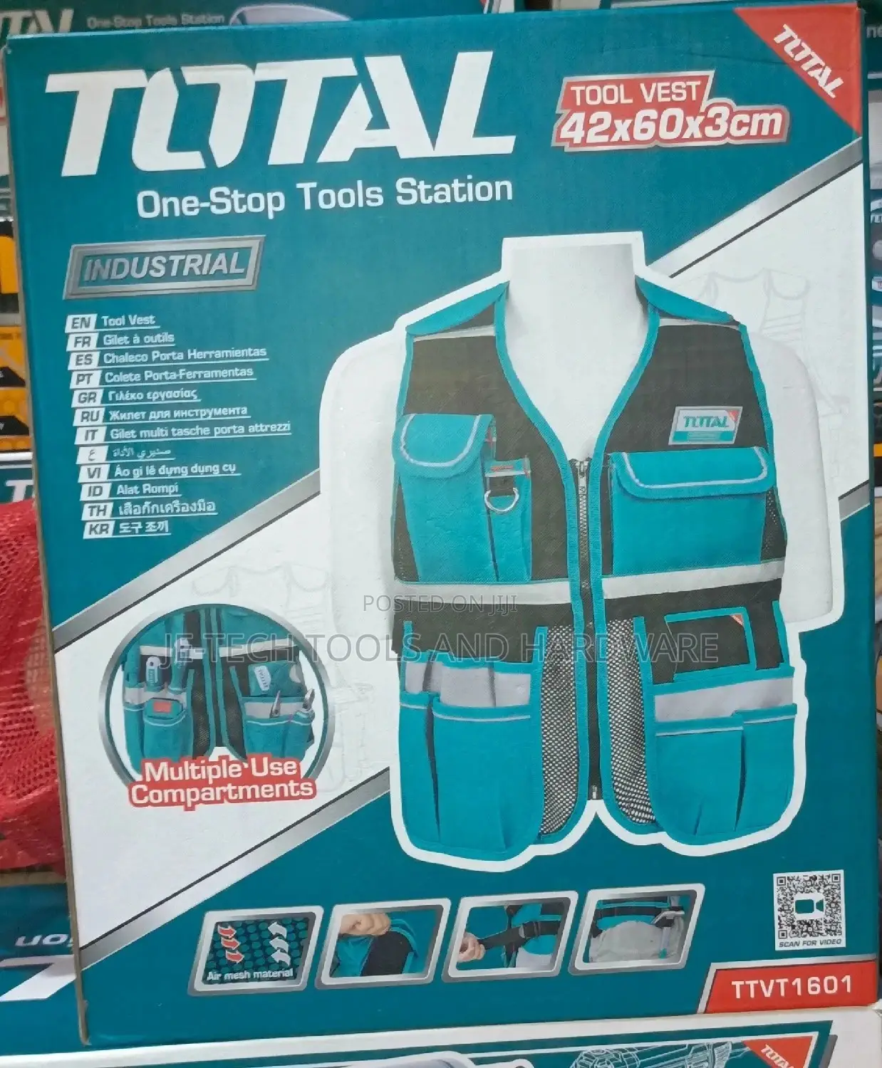 Total Tools Vest (Ttvt1601)