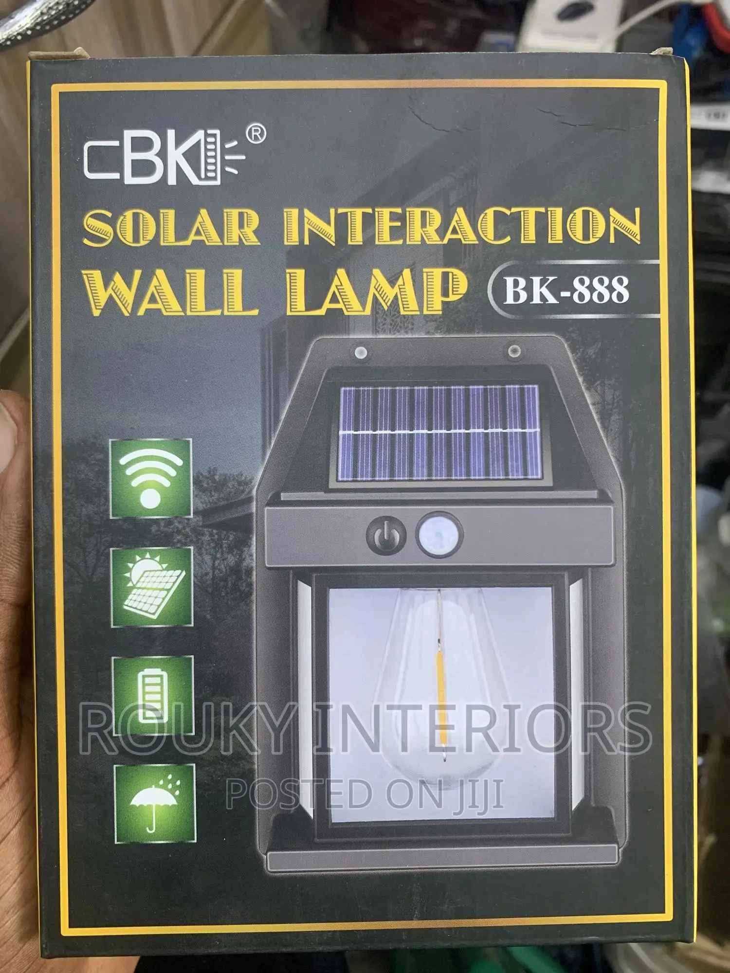 Solar Interaction Wall Lamp