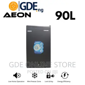 Aeon Fridge 90l Sd D-frost Grey Ars100b