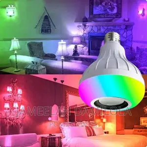 Photo - E27 LED RGB Wireless Bluetooth Speaker Bulb