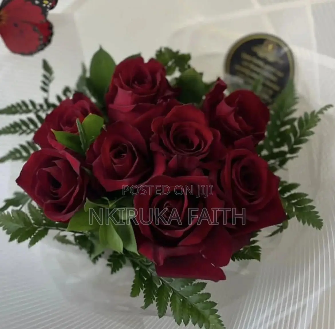 Fresh Wrapped Roses