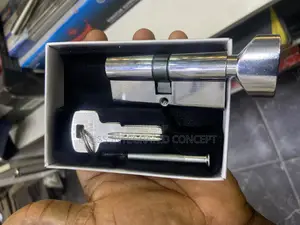 Aksel Chrome Knob Cylinder
