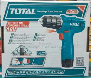 TOTAL Lithium-Ion Cordless Drill 12V TDLI12415