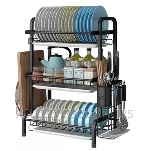 3layer Multifunctional Dish Drying Rack