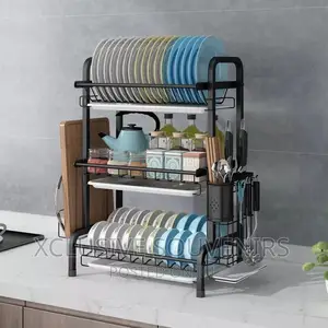 3layer Multifunctional Dish Drying Rack