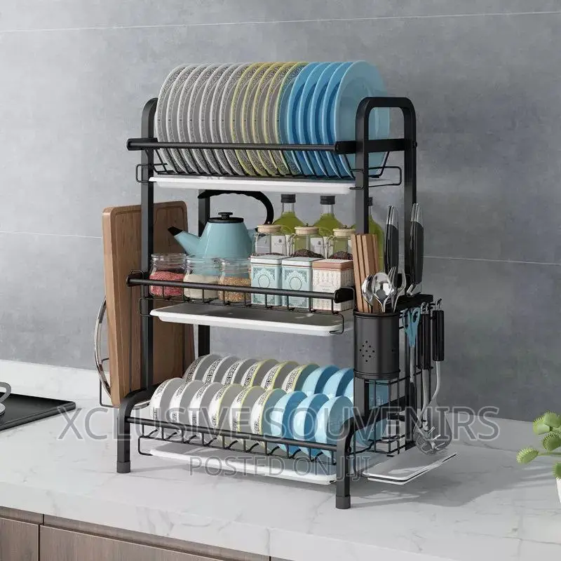 3layer Multifunctional Dish Drying Rack