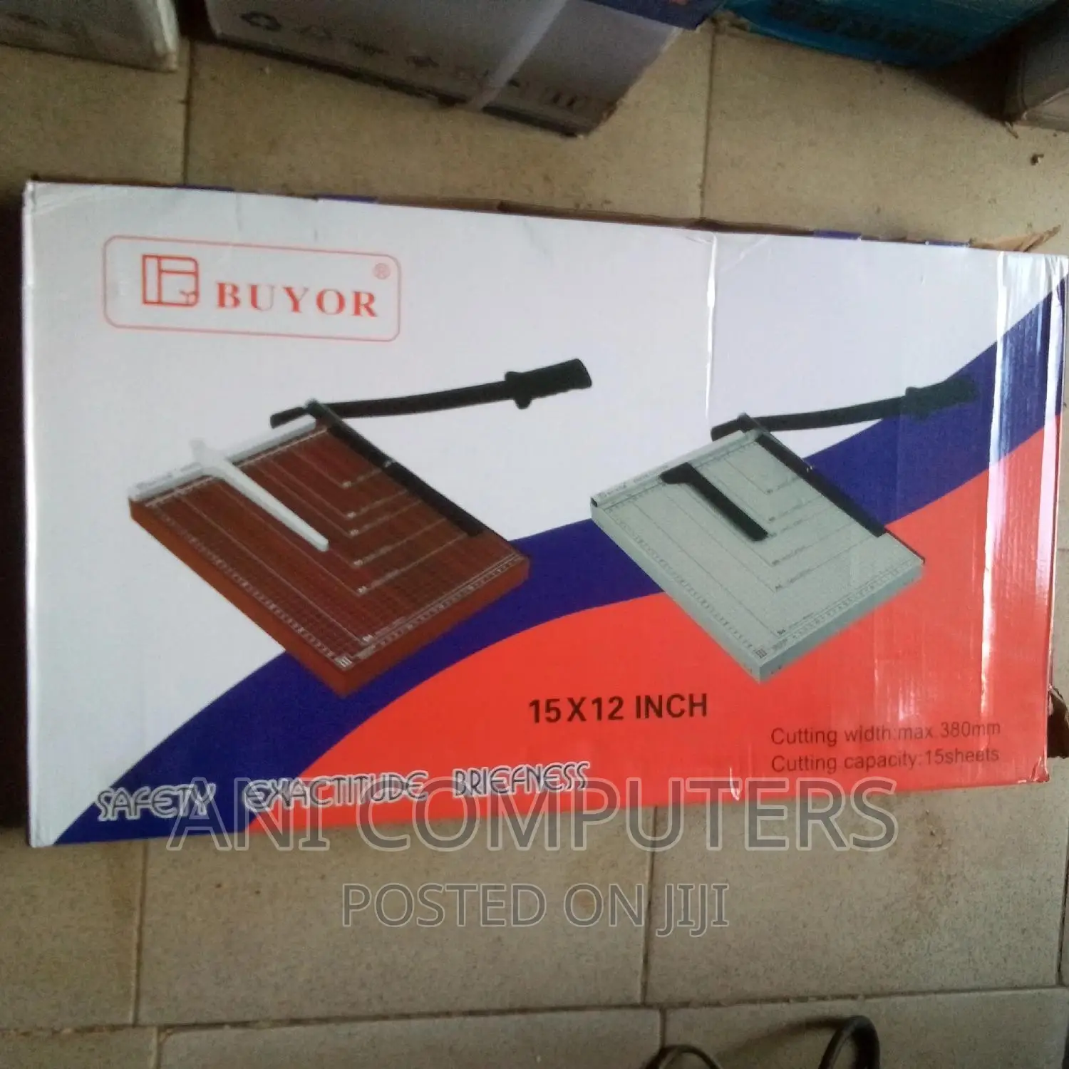 Buyor Paper Cutter 15*12 Inch