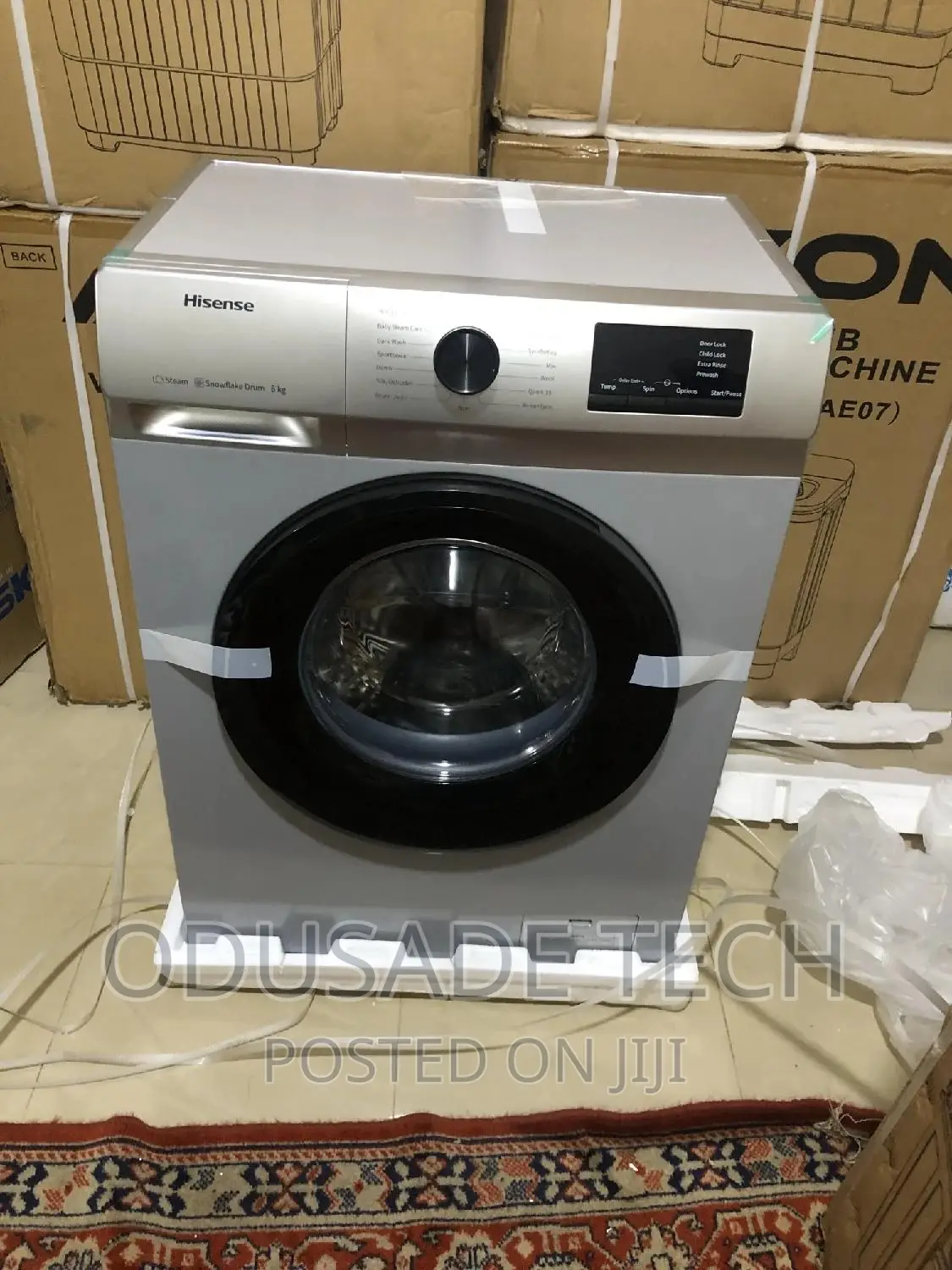Front Loader Washing Machine Hisense 6kg