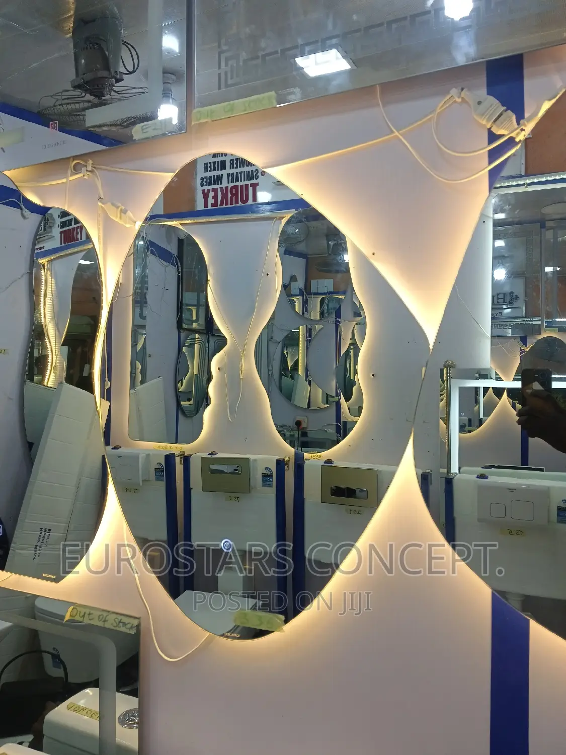 LED Mirrors With 3 Colours Lights