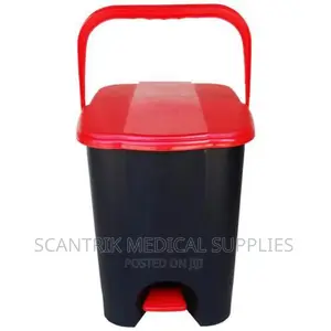 Bio Hazard Step Pedal Waste Bin 30 Litres