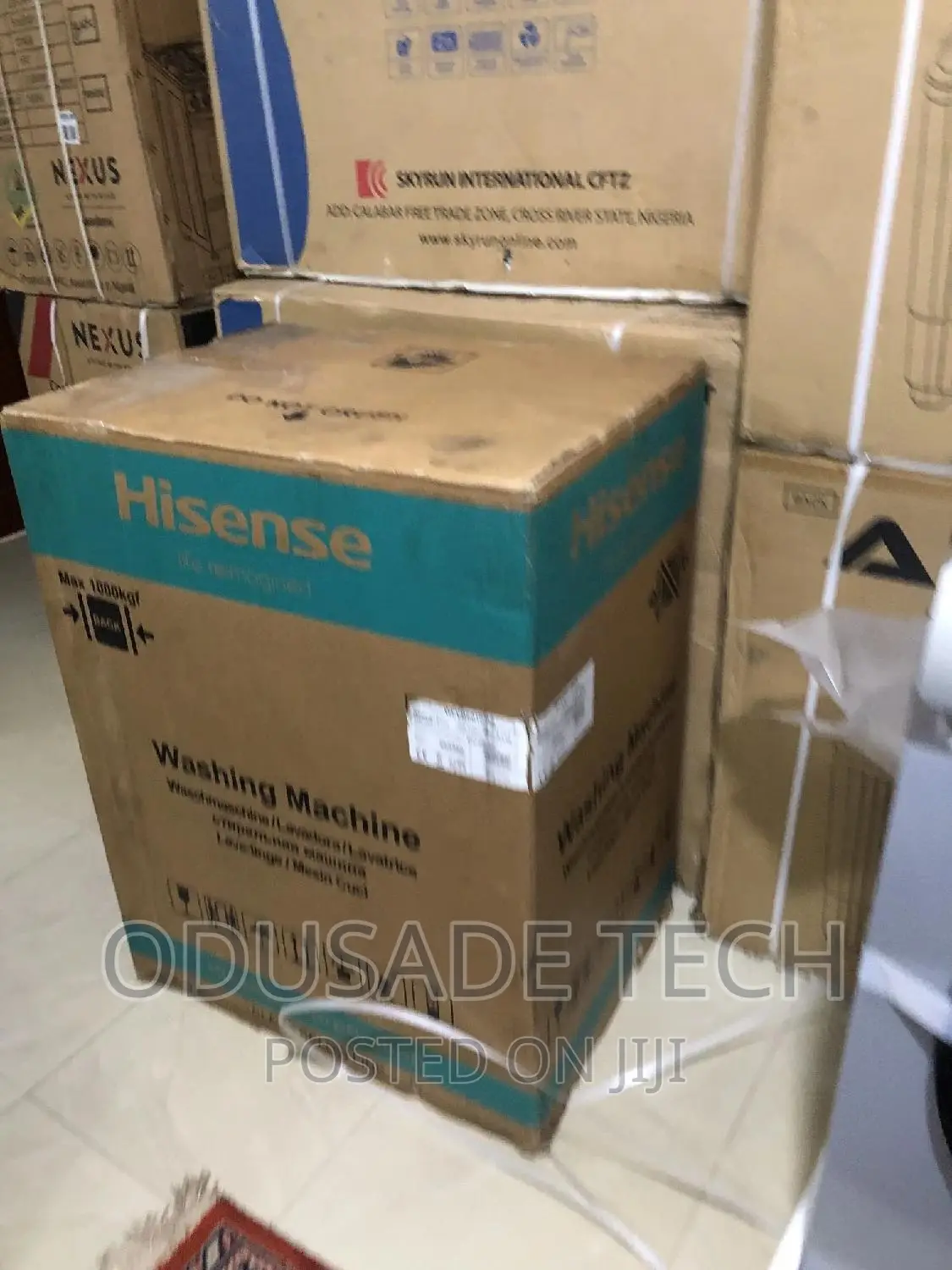 Noiseless Hisense 6kg Washing Machine Front Loader