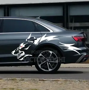 Wolf Car Sticker