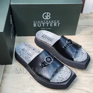 Italian Butteri Leather Slipers