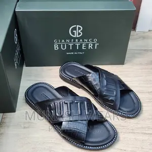 Italian Butteri Leather Slipers