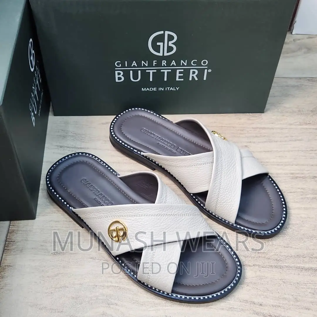 Italian Butteri Leather Slipers