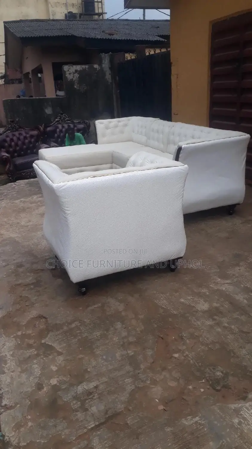 Sofa Set of Chair Corner Unit Plus One Single