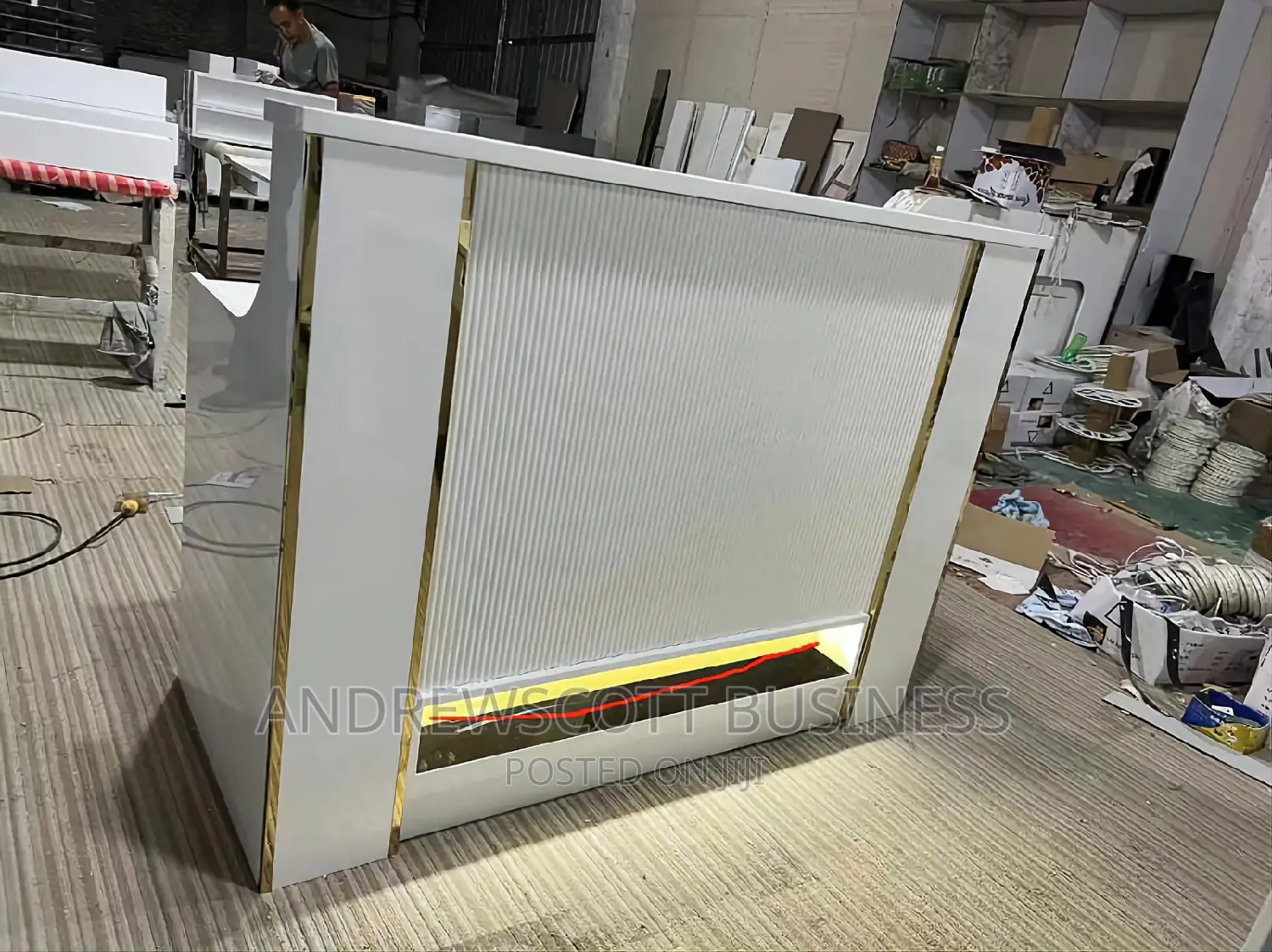 1.4meters Office Receptionist Table