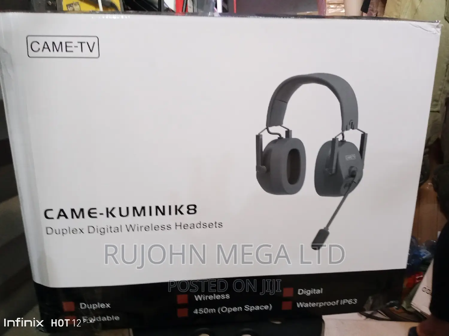 CAME-TV Kuminik8 9way Wireless Intercom System Hub 450m