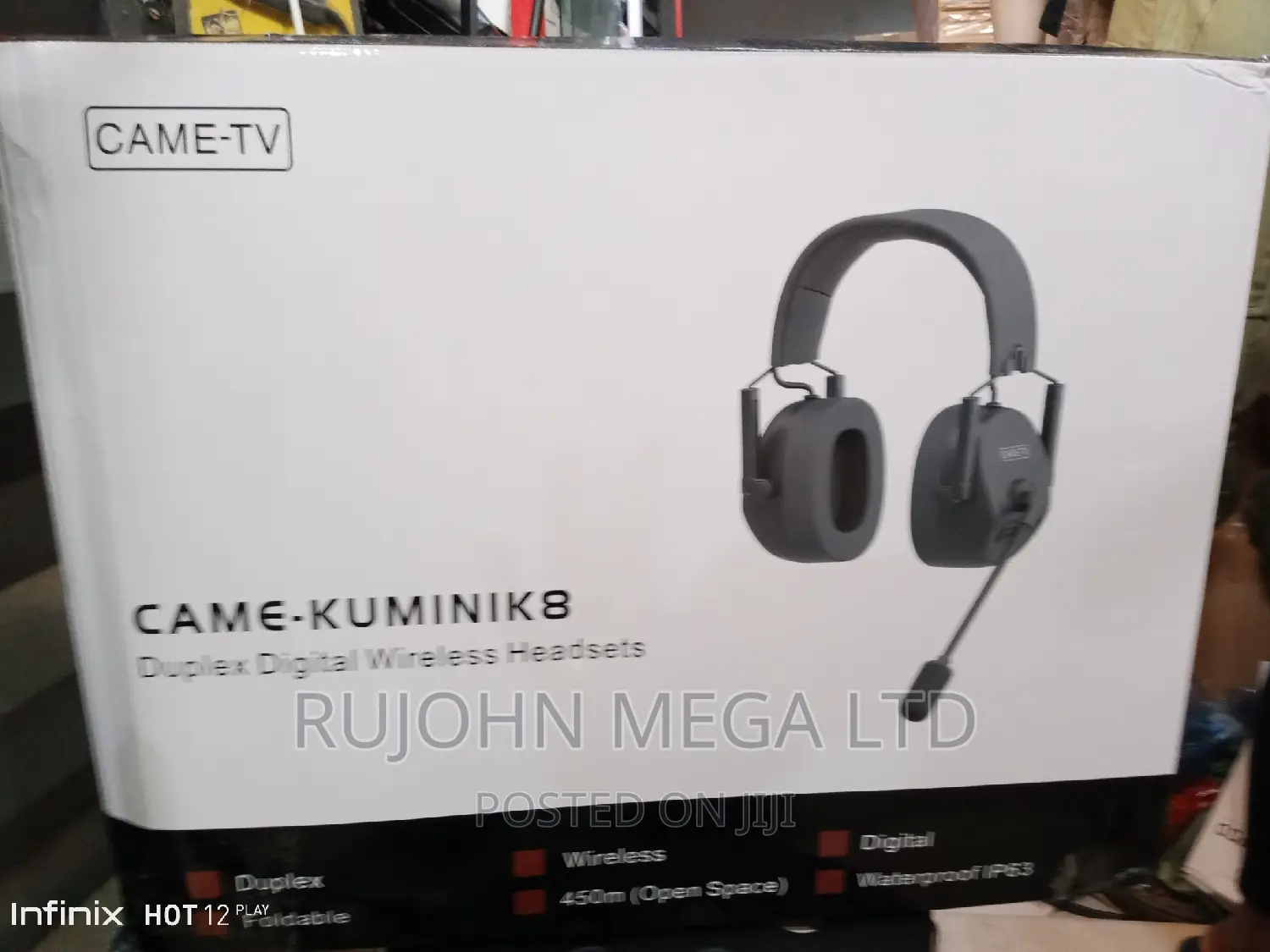 CAME-TV Kuminik8 9way Wireless Intercom System Hub 450m