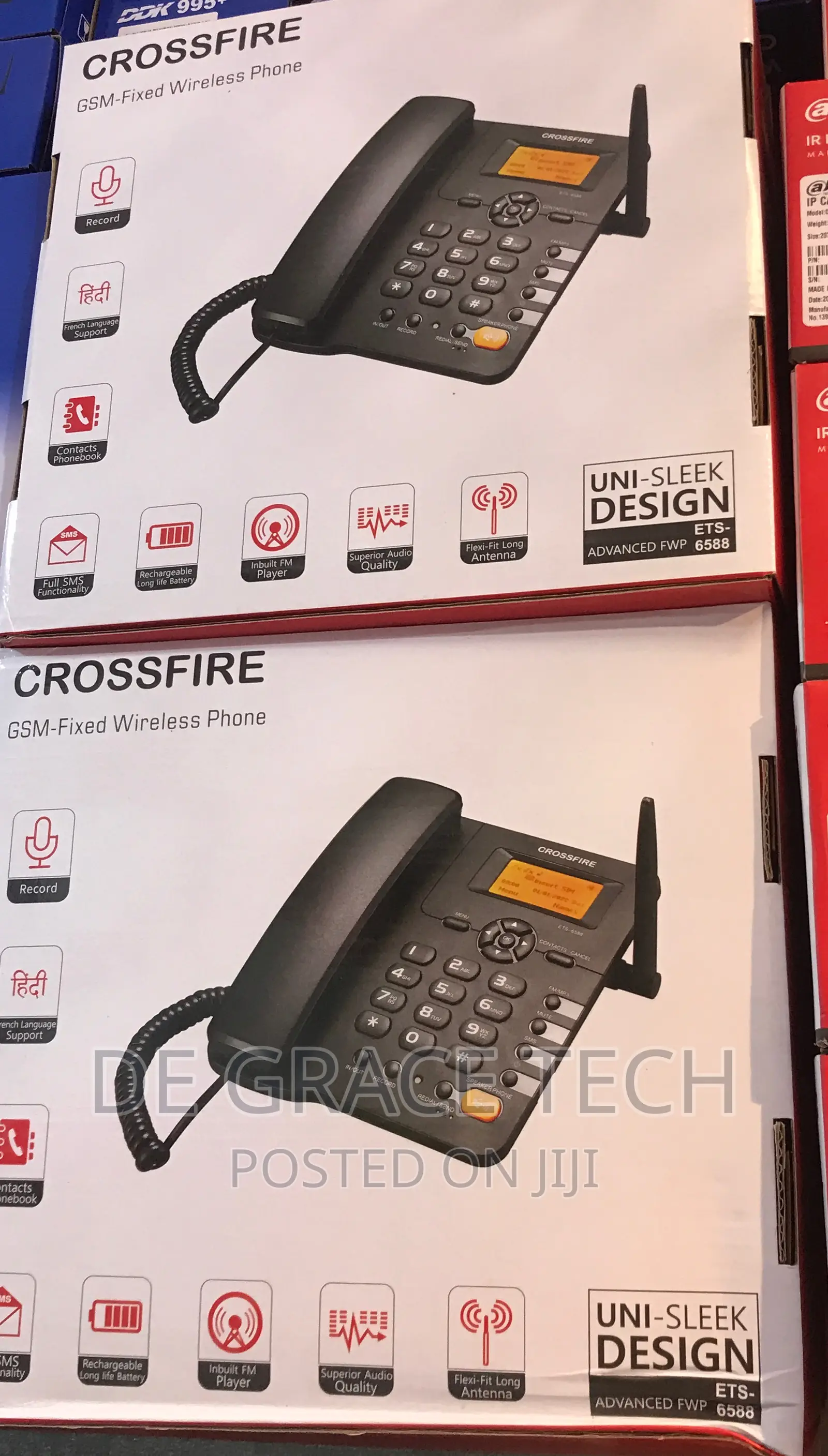Crossfire GSM Fixed Wireless Phone Working With All Networks