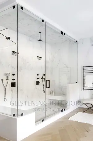 10mm Tempered Transparence Glass Shower Doors Glass