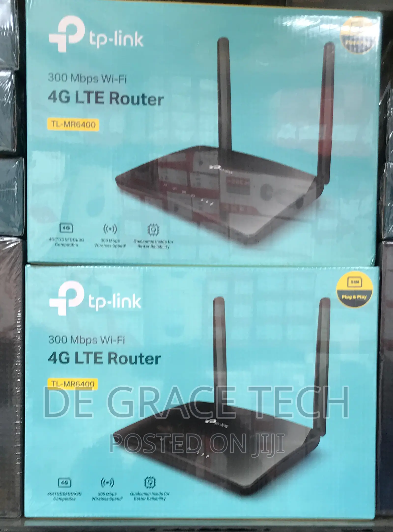 Tp-Link 300mbps Wireless N 4g Lte Router - Tl-Mr6400